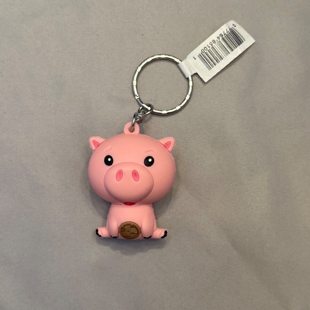 New Walt Disney Toy Story Hamm the Pig Figural Keyring Keychain